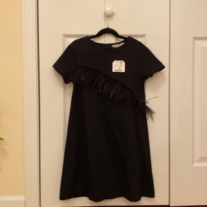 Zara Girls Collection Feather Dress